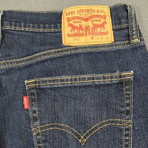 Levi's Jeans Men's 33x30 Fits 32x27 Blue 541 Athletic Taper Fit